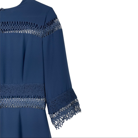 14) TULAROSA Asher deep indigo dress sz S! - Picture 6 of 6
